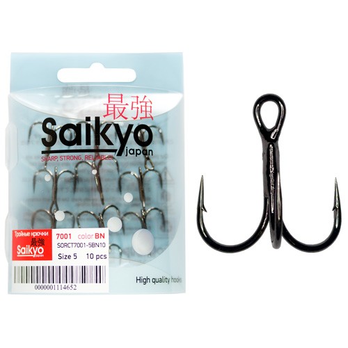 Тройник Saikyo Triple Hook BLN 7001-10