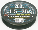  YGK X-Braid Super Jigman X8 200 Multicolor #0.6, 0.128, 14lb, 6.3