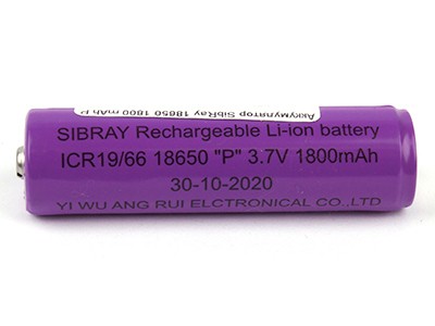  SibRay 18650 1800 mAh P