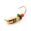 Мормышка вольфрамовая Wormix37 Клопик с рисками (гальваника) d-3,0 0,5гр (5211) цв. золото