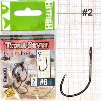   HITFISH Trout Saver Single Hook ( ) 2