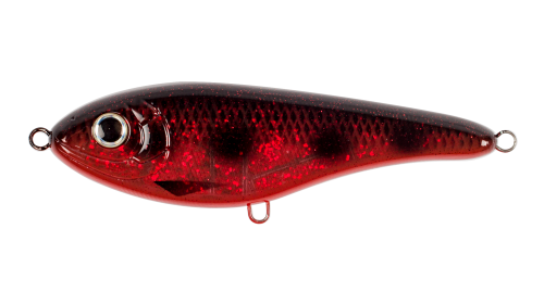  Strike Pro Buster Jerk II Shallow Runner, 120 , 37 , . 0,3.-2,0.,  , : C714G Bloody Spotted Bullhead, (EG-049#C714G)