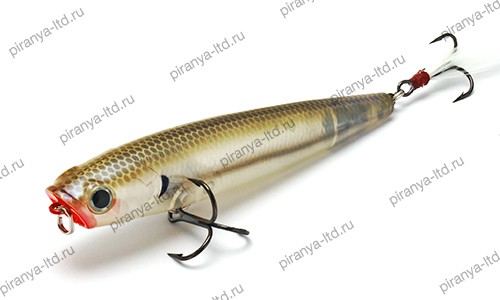 Воблер Lucky Craft Gunfish 95-241 Striped Shad, 95мм, 12г, плавающий, поверхностный нарушена упаковка