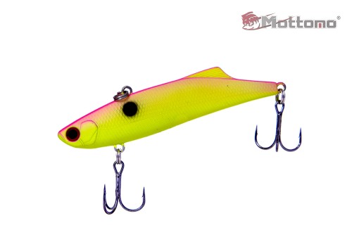  Mottomo Blade VIB 90S 28g Chartreuse Pink