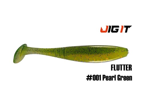 Приманка Силиконовая Jig It Flutter 3.2 001 Squid