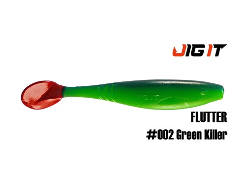 Приманка Силиконовая Jig It Flutter 3.2 002 Garlic