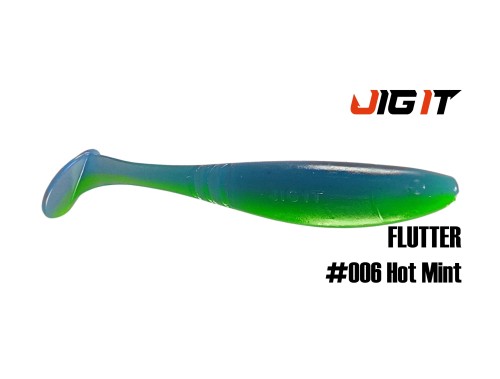 Приманка Силиконовая Jig It Flutter 3.2 006 Squid