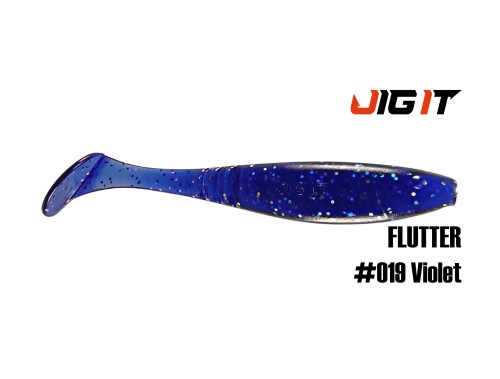 Приманка Силиконовая Jig It Flutter 3.2 019 Squid