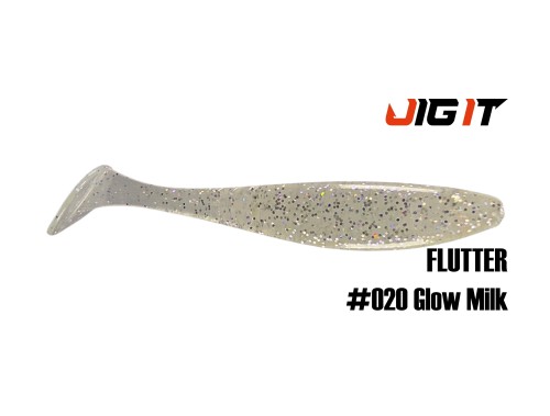 Приманка Силиконовая Jig It Flutter 3.2 020 Garlic