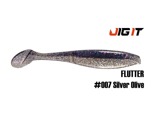 Приманка Силиконовая Jig It Flutter 3.8 007 Squid