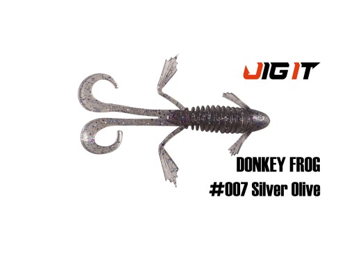 Приманка Силиконовая Jig It Donkey Frog 3 007 Squid