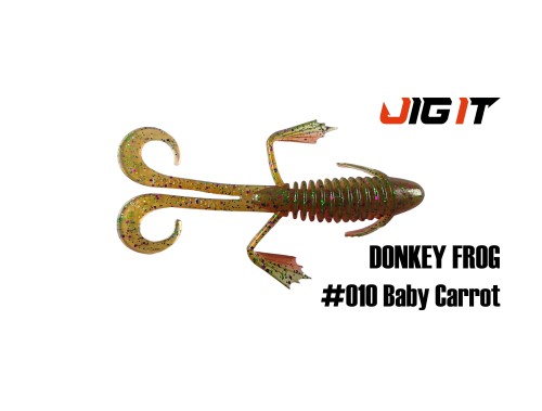 Приманка Силиконовая Jig It Donkey Frog 3 010 Squid