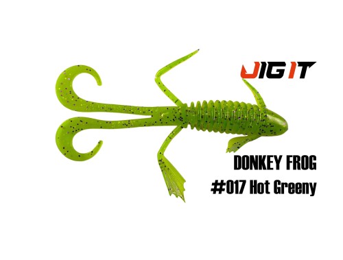 Приманка Силиконовая Jig It Donkey Frog 3 017 Squid