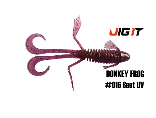 Приманка Силиконовая Jig It Donkey Frog 3.8 016 Squid