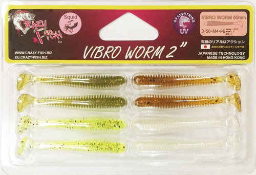   Crazy Fish VIBRO WORM 2