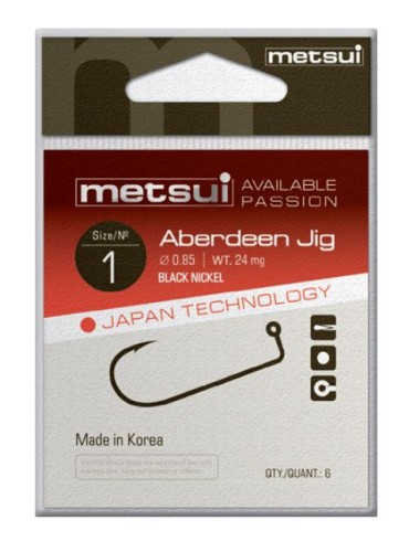  METSUI ABERDEEN JIG  bln,   1,  . 6 
