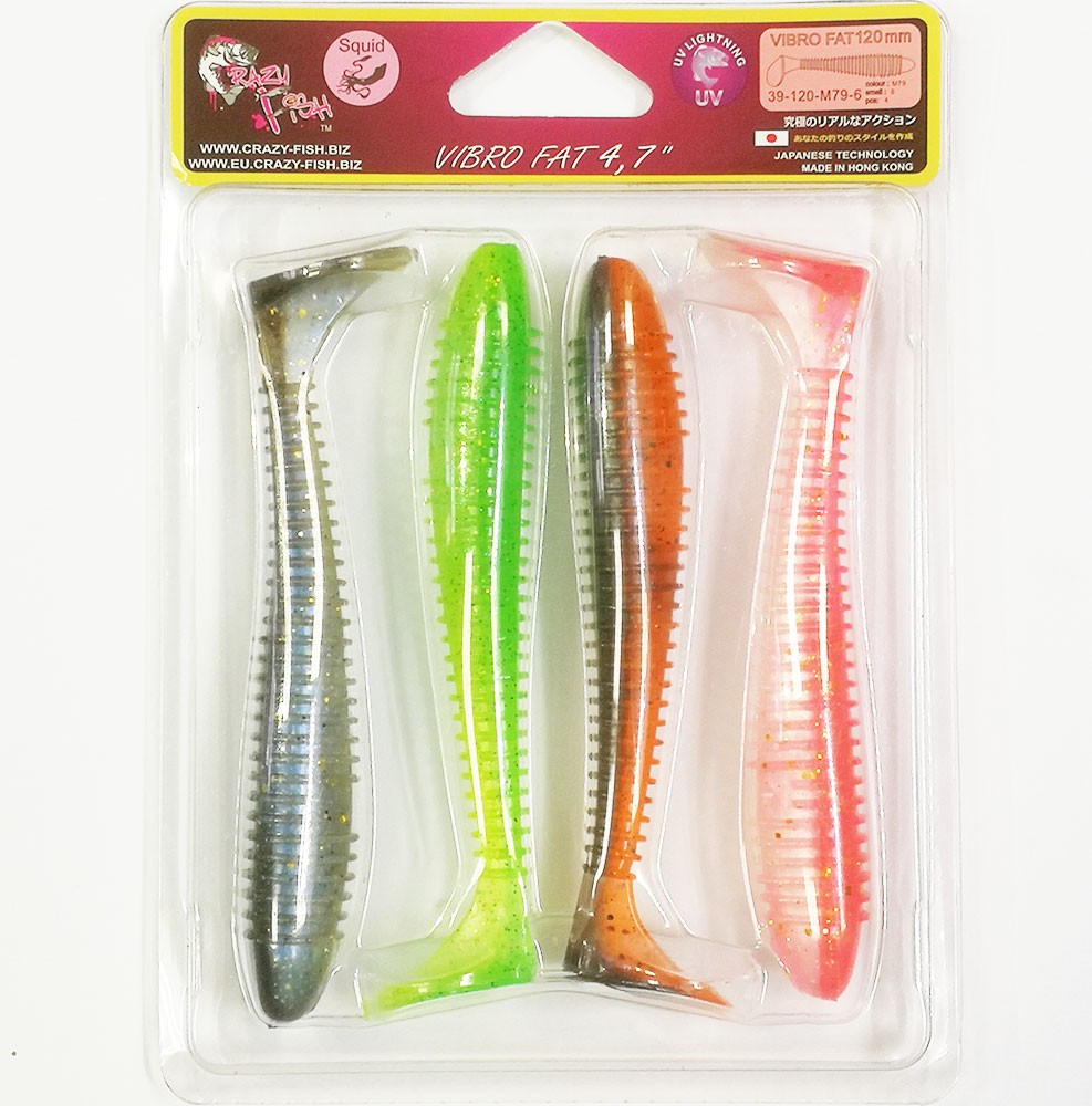   Crazy Fish VIBRO FAT 4.7