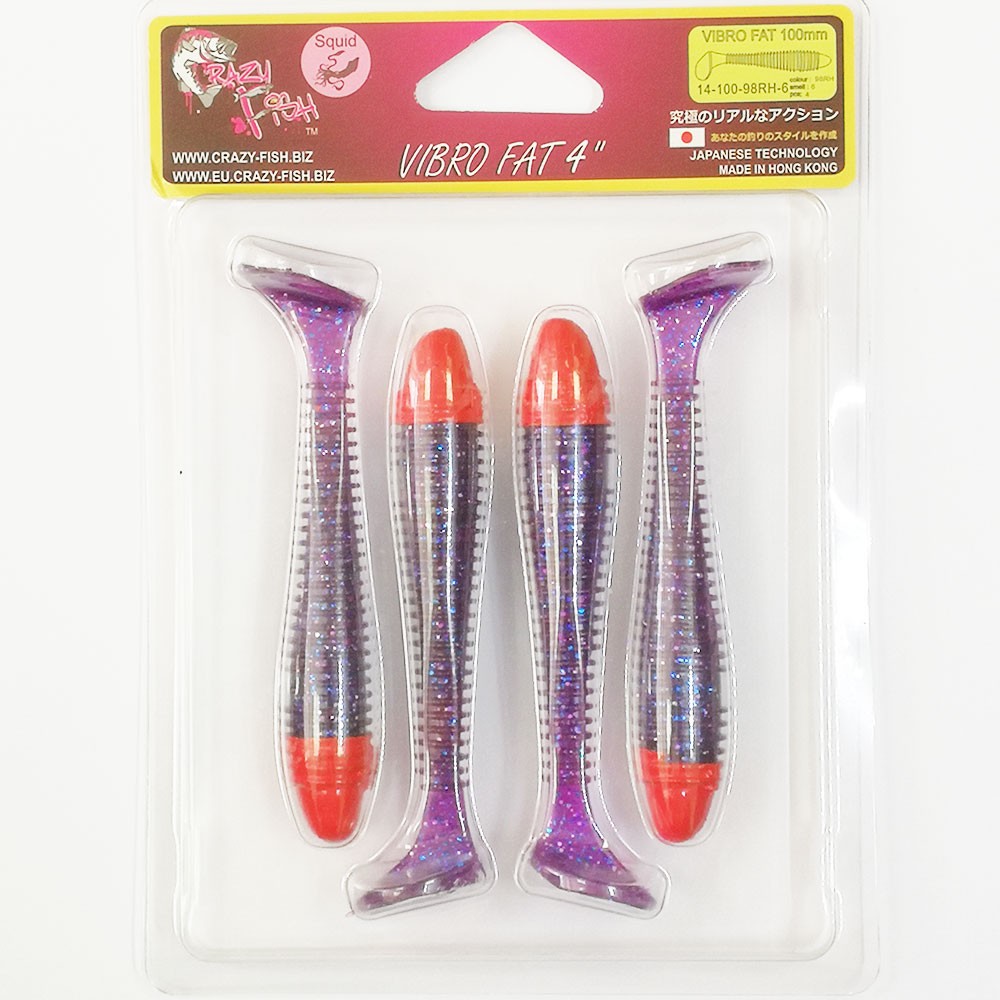   Crazy Fish VIBRO FAT 4