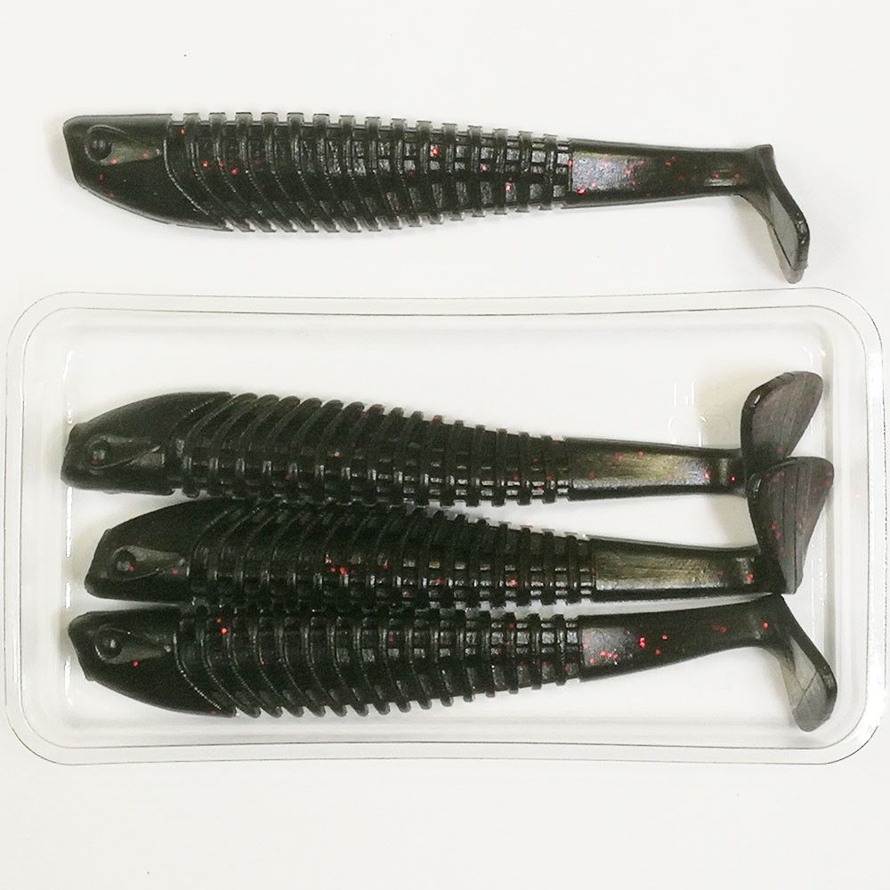   Boroda Baits YAKUDZA 110 mm  ( ) (Black Red Flakes)