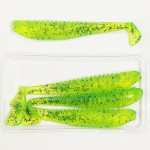   Boroda Baits YAKUDZA 110 mm   (Fluo Chartreuse Black Flakes)