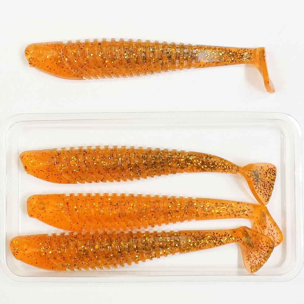   Boroda Baits YAKUDZA 110 mm  ( ) (Orange Black Flakes)