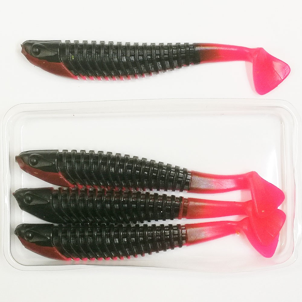   Boroda Baits YAKUDZA 110 mm ר/- (Black/Acid Pink)