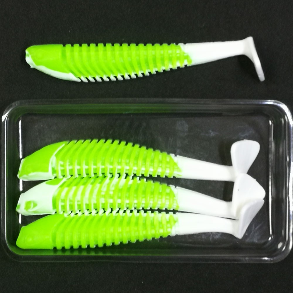   Boroda Baits YAKUDZA 110 mm / (Chartreuse/White)