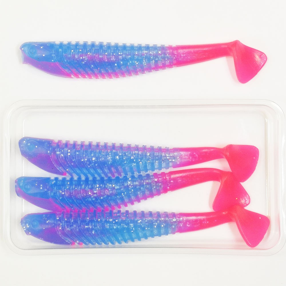   Boroda Baits YAKUDZA 110 mm  /- (NEON Blue/Acid Pink)