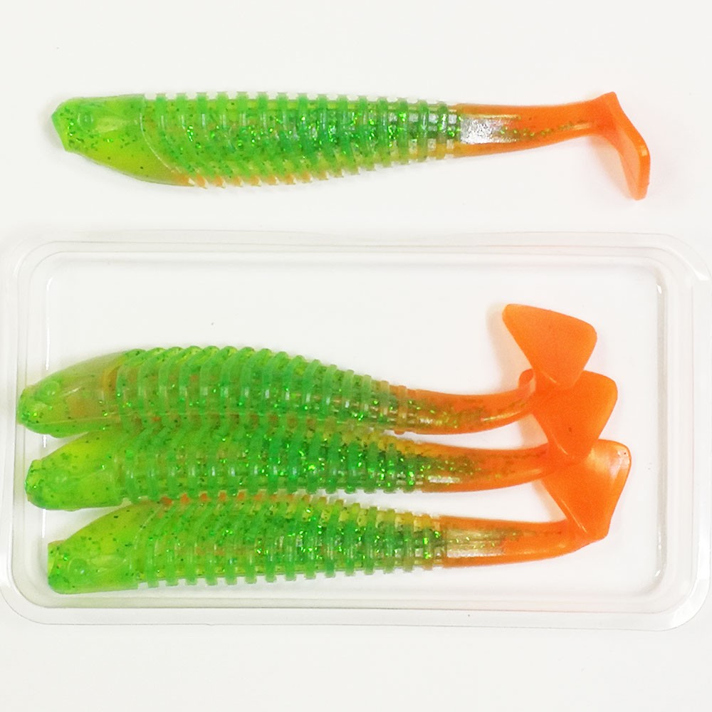   Boroda Baits YAKUDZA 110 mm /- (Green/Fire Orange)