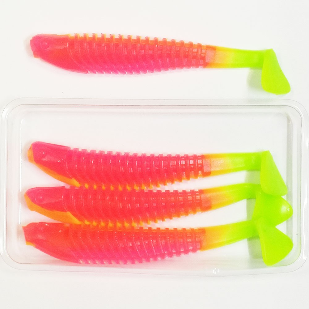   Boroda Baits YAKUDZA 110 mm -/ (Acid Pink/Chartreuse)