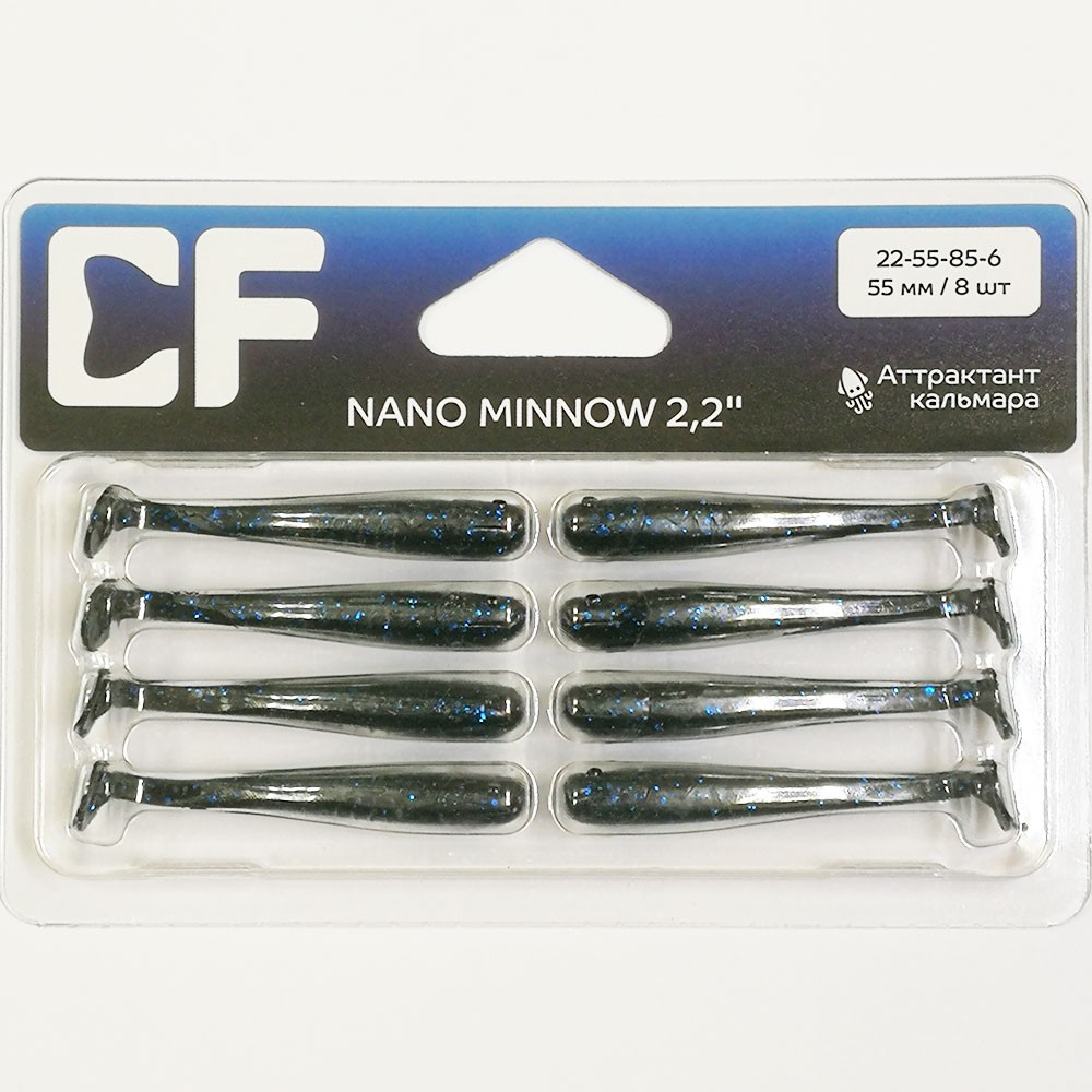 ����������� �������� Crazy Fish NANO MINNOW 2.2 22-55-85-6