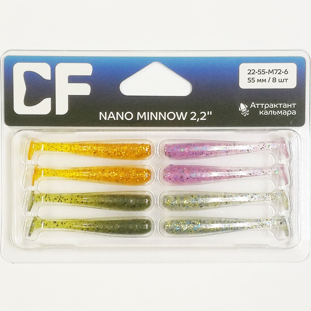 ����������� �������� Crazy Fish NANO MINNOW 2.2 22-55-M72-6