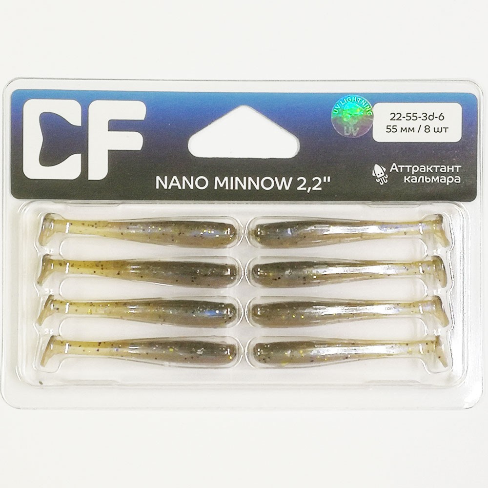 ����������� �������� Crazy Fish NANO MINNOW 2.2 22-55-3d-6