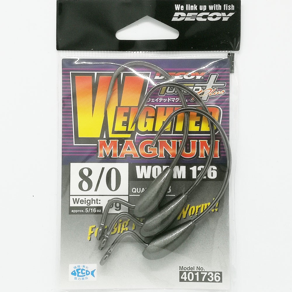 ������ �������� Decoy Worm 126 Weighted Magnum #8/0 9�� (3��)