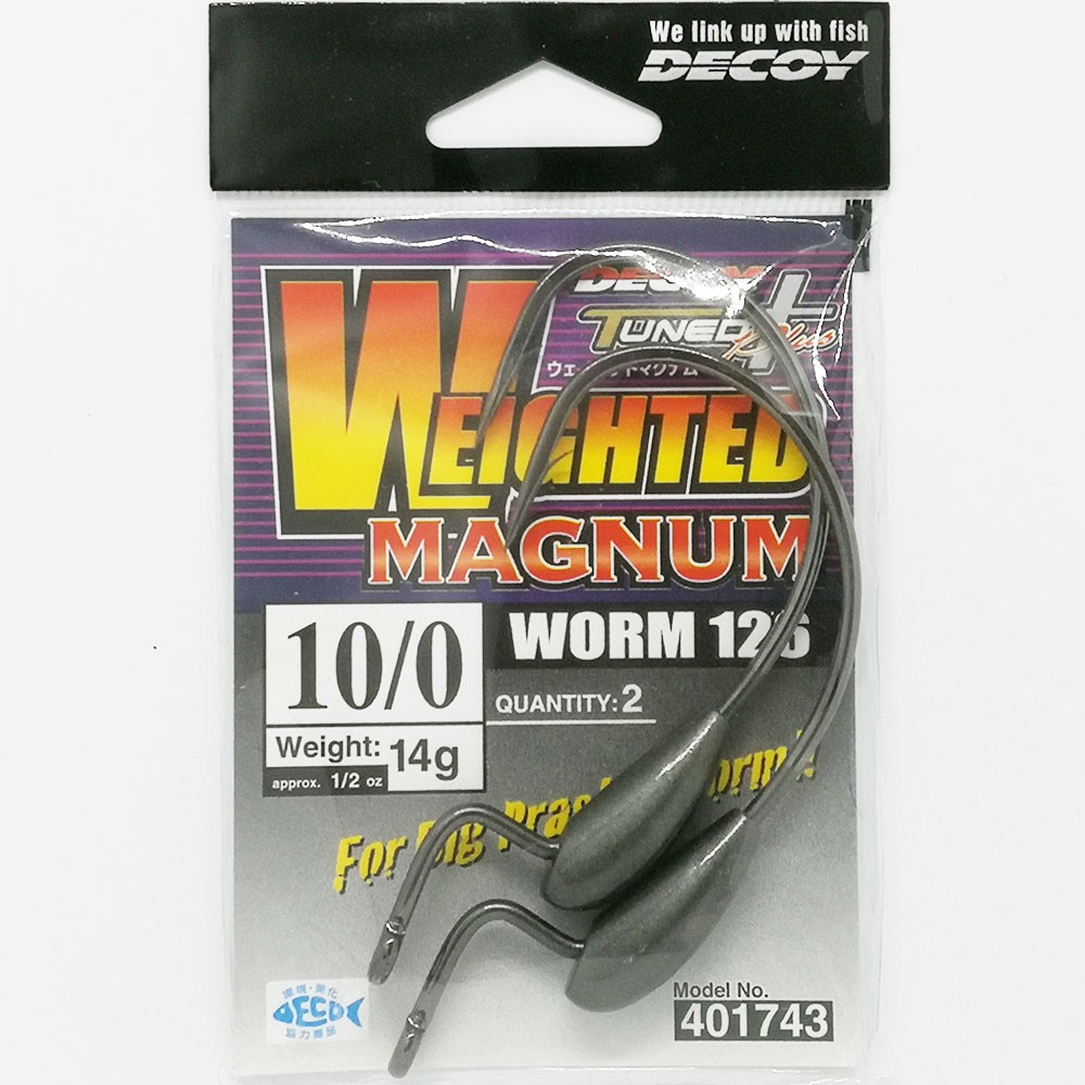 ������ �������� Decoy Worm 126 Weighted Magnum #10/0 14�� (2��)