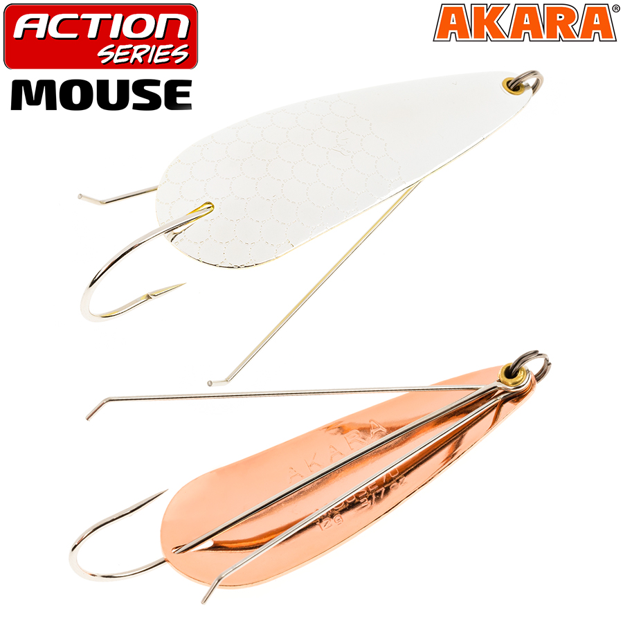    Akara Action Series Weedless Mouse 70 12. 3/7oz. 02