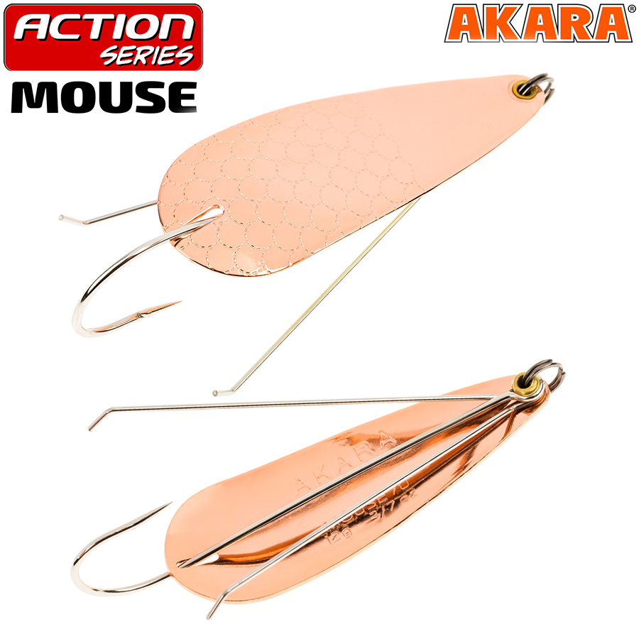    Akara Action Series Weedless Mouse 70 12. 3/7oz. 04