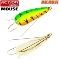 Блесна колебалка незацепляйка Akara Action Series Weedless Mouse 70 12гр. 3/7oz. AB24