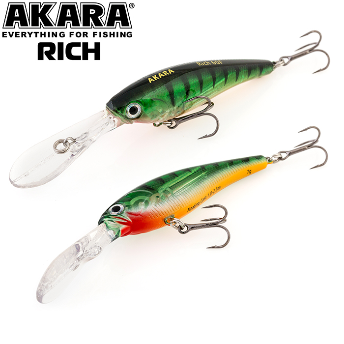 Akara Rich 60F 7,0 . (1/4 oz 2,4 in) A132