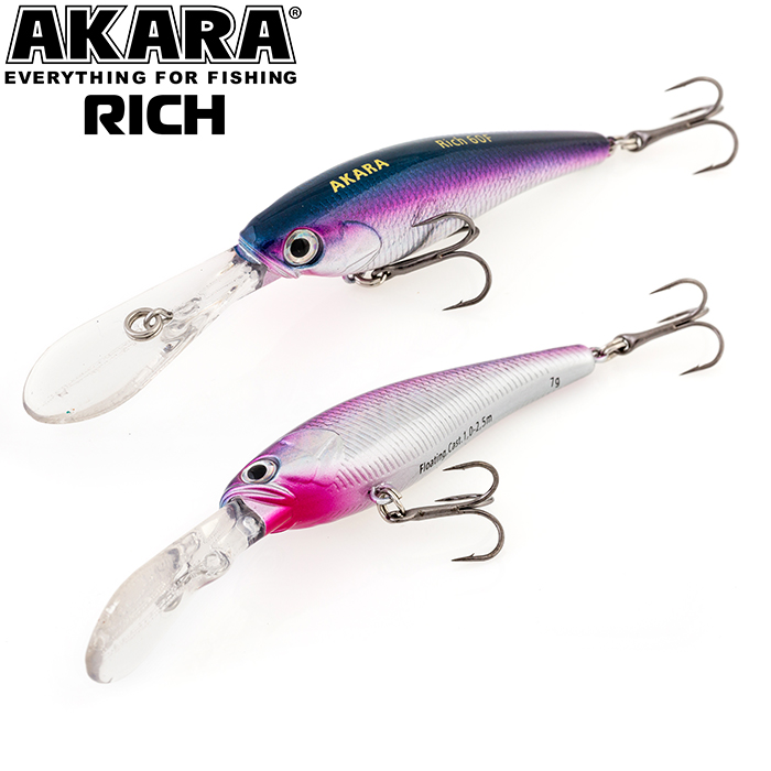  Akara Rich 60F 7,0 . (1/4 oz 2,4 in) A158