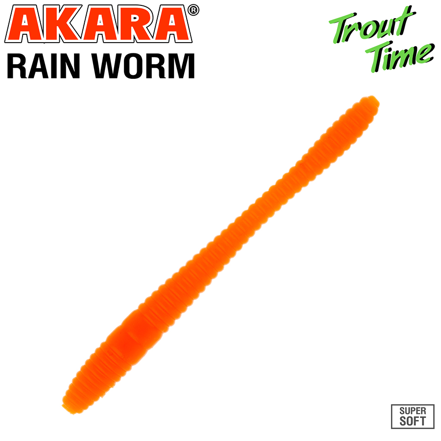   Akara Trout Time Rain-Worm 2.5 Cheese 100 (10 .)