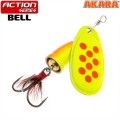Блесна вращающаяся Akara Action Series Bell 5 12 гр. 3/7 oz. A37