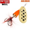 Блесна вращающаяся Akara Action Series Bell 4 10 гр. 1/3 oz. A3