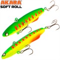 Воблер Akara раттлин Soft Roll 80 мм 28 гр. A74