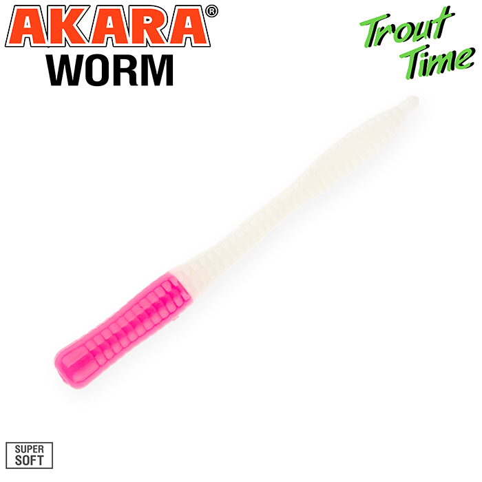   Akara Trout Time WORM 3 Shrimp 451 (10 .)