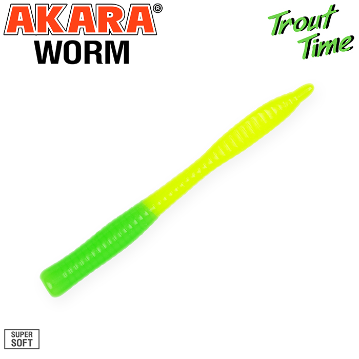   Akara Trout Time WORM 3 Cheese 453 (10 .)