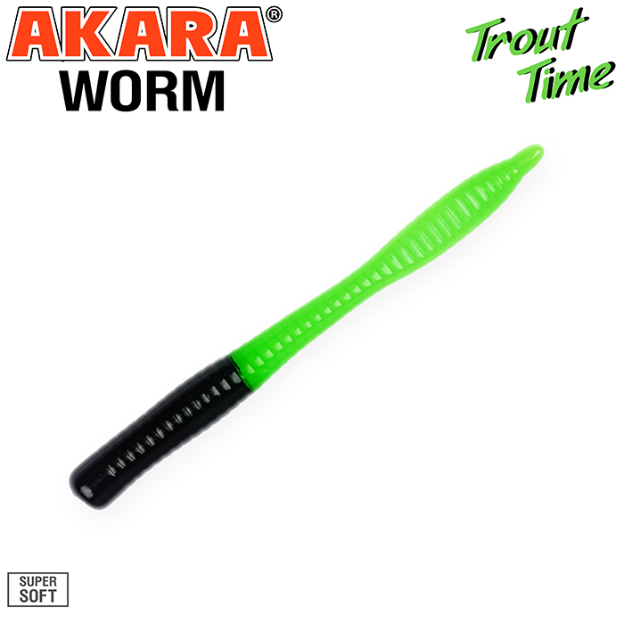   Akara Trout Time WORM 3 Shrimp 455 (10 .)