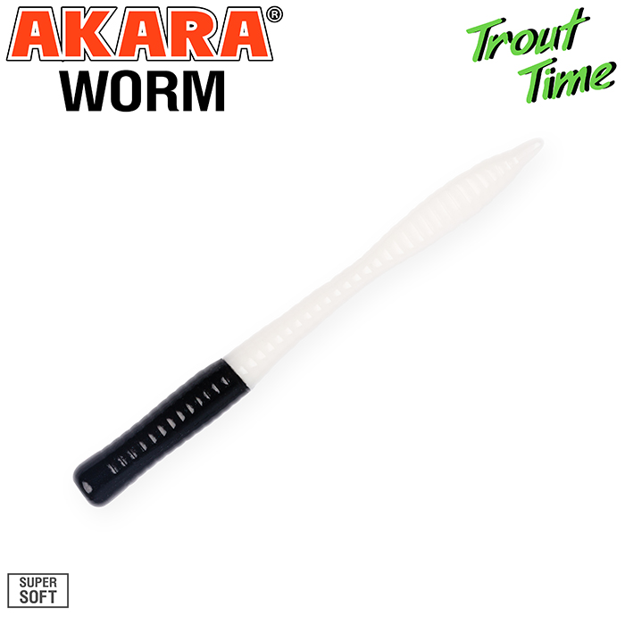   Akara Trout Time WORM 3 Shrimp 456 (10 .)
