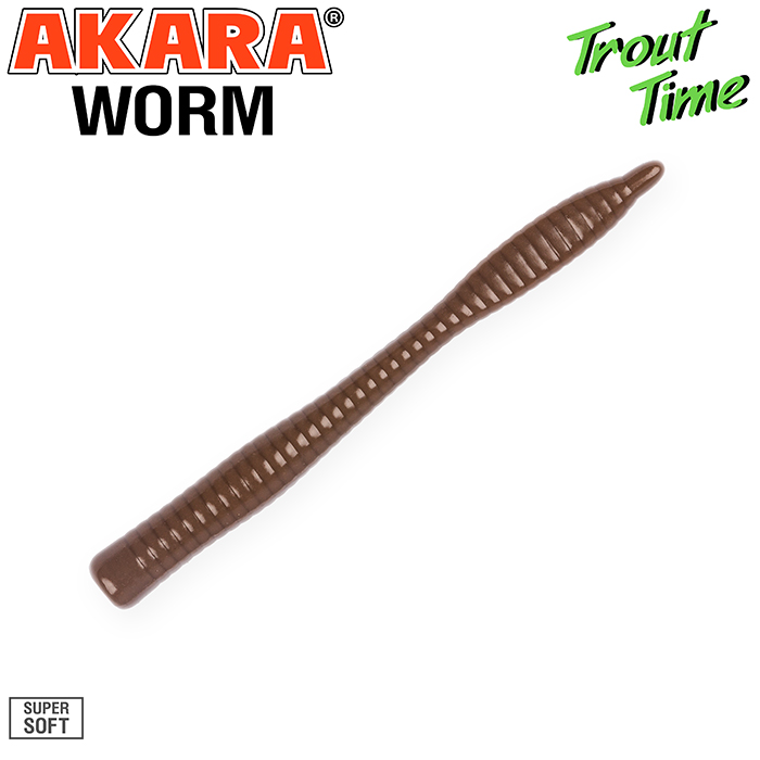   Akara Trout Time WORM 3 Shrimp 458 (10 .)
