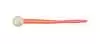 Силиконовая приманка Berkley Mice Tail 75 glow|orange sliver упаковка 10 штук